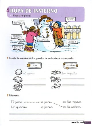 Ejercicios ortográficos 1