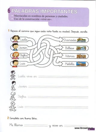 Ejercicios ortográficos 1