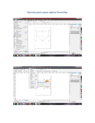 Ejercicio pasó a paso. Aplicar PowerClip.
