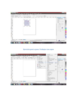 Ejercicio pasó a paso. Trabajar con capas