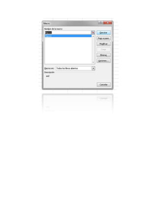 Ejercicios paso a paso en excel
