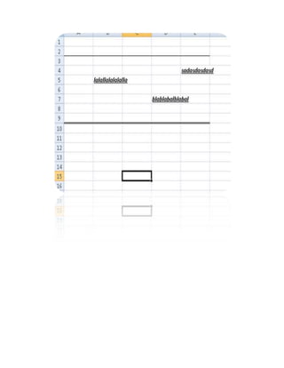 Ejercicios paso a paso en excel