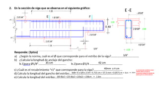 3/8”
3/8”
40mm o 4 cm
6db= 6 x 3/8 x 2.54 = 5.715 cm = 57.5 mm = 0.0571 m
(60-8)x2 + (25-8)x2 + (10x2) = 158cm 1.6m
35 cm 42 cm
se recomienda considerar como
mínimo 10cm o lo que el
proyectista indique en detalle de
planos pero no menos de 6cm
~ 6cm ~ 10cm
~
 