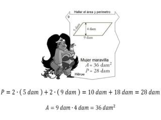 Ejercicios Resueltos de Área y Perímetro