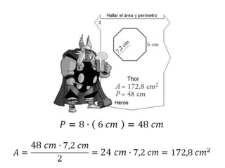 Ejercicios Resueltos de Área y Perímetro