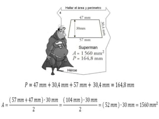Ejercicios Resueltos de Área y Perímetro
