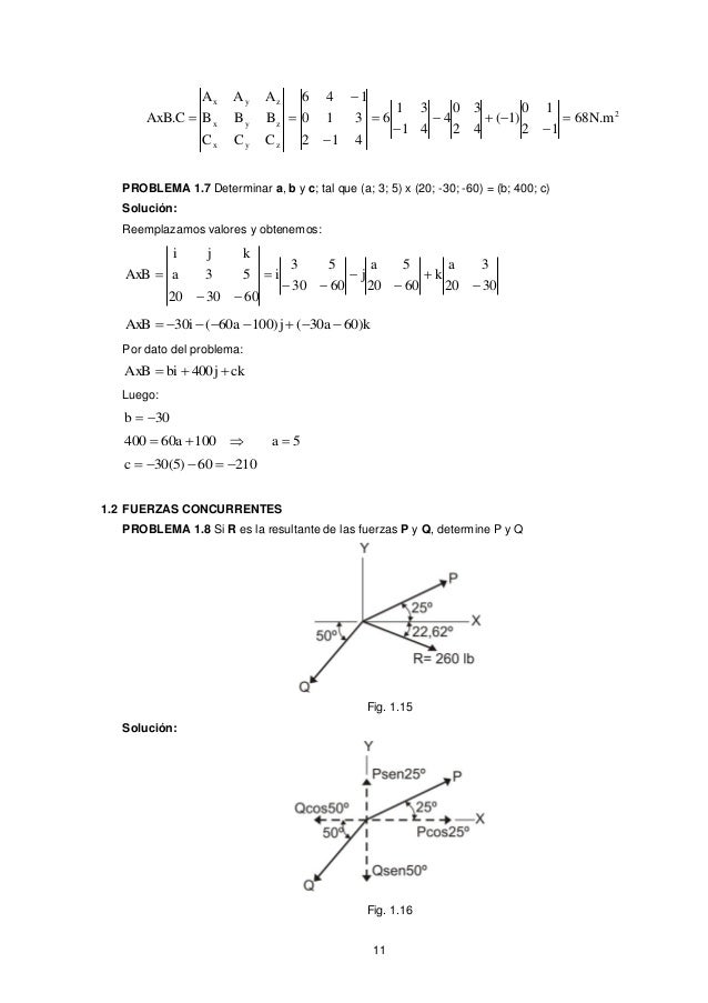 Ejercicios Resueltos De Estatica
