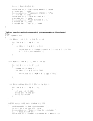 Ejercicios resueltos de java | PDF