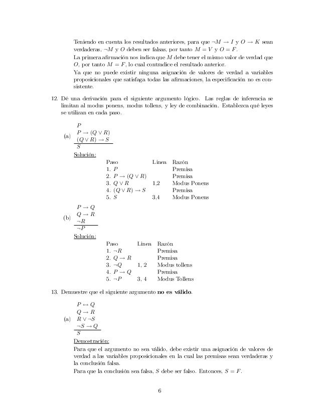 Ejercicios Resueltos De Tablas De Verdad Ejercicios Resueltos De Tablas De Verdad