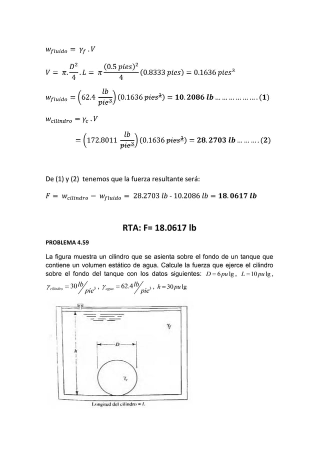 Ejercicios resueltos dinamica de fluidos PDF