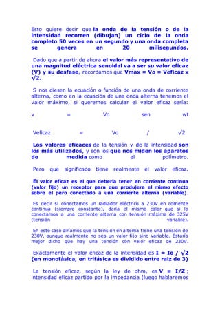 Ejercicios resueltos en corriente alterna