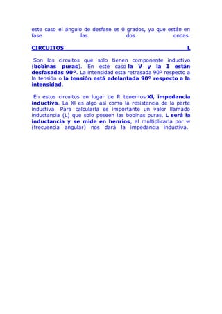 Ejercicios resueltos en corriente alterna