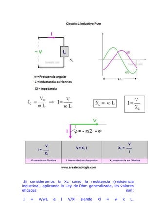 Ejercicios resueltos en corriente alterna