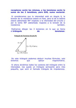 Ejercicios resueltos en corriente alterna