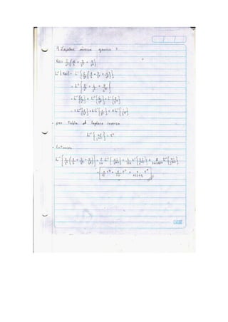 Ejercicios sobre laplace 