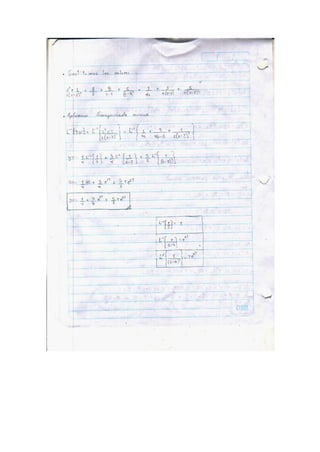 Ejercicios sobre laplace 