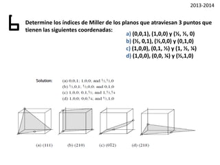 g) Corta en (1, 1, -1) → (1 1 1)
h) Corta en (∞, -1, 1) → (0 1 1)
 