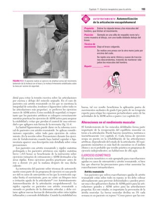 Ejercicio terapeutico recuperacion funcional