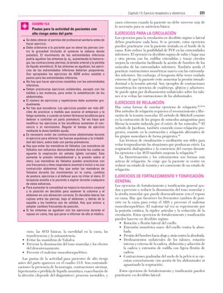 Ejercicio terapeutico recuperacion funcional