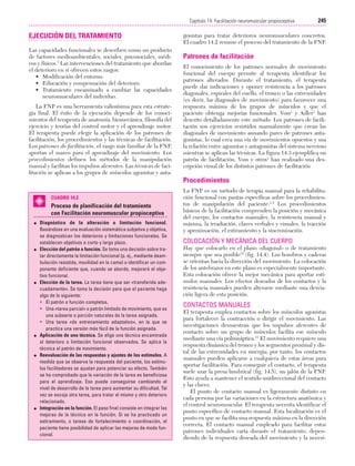 Ejercicio terapeutico recuperacion funcional