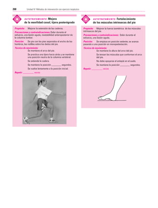 Ejercicio terapeutico recuperacion funcional