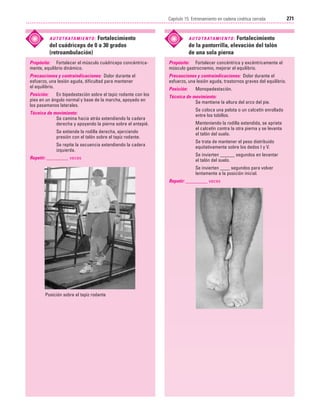 Ejercicio terapeutico recuperacion funcional