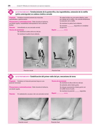 Ejercicio terapeutico recuperacion funcional