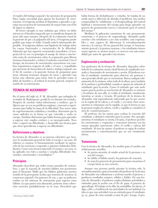 Ejercicio terapeutico recuperacion funcional