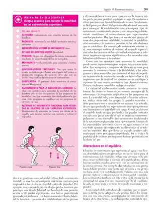 Ejercicio terapeutico recuperacion funcional