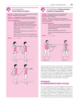 Ejercicio terapeutico recuperacion funcional
