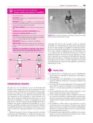 Ejercicio terapeutico recuperacion funcional