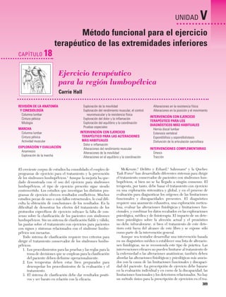 Ejercicio terapeutico recuperacion funcional