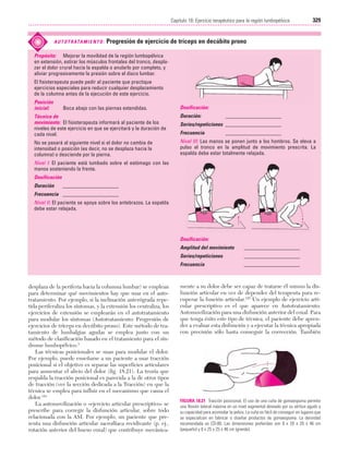 Ejercicio terapeutico recuperacion funcional