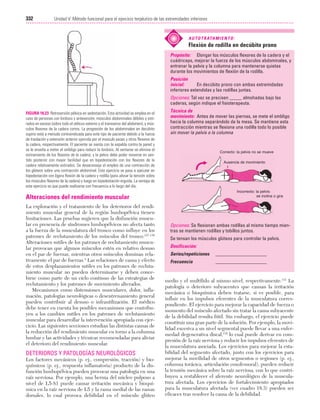 Ejercicio terapeutico recuperacion funcional