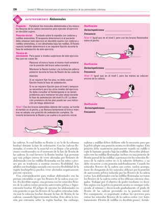 Ejercicio terapeutico recuperacion funcional