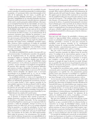 Ejercicio terapeutico recuperacion funcional