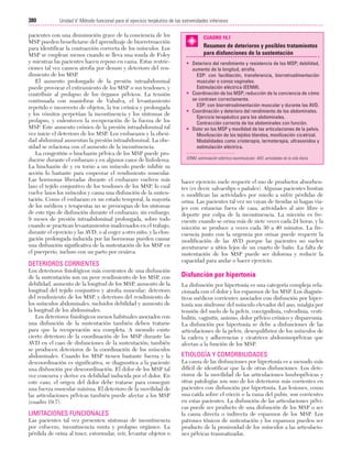 Ejercicio terapeutico recuperacion funcional