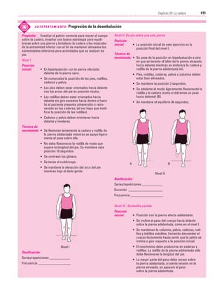 Ejercicio terapeutico recuperacion funcional