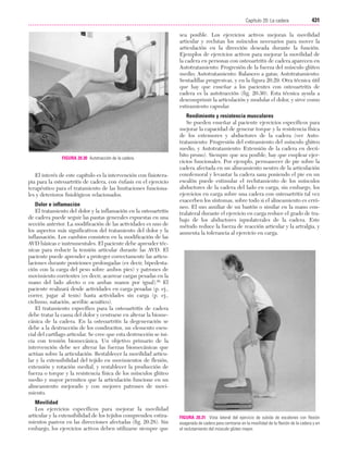 Ejercicio terapeutico recuperacion funcional