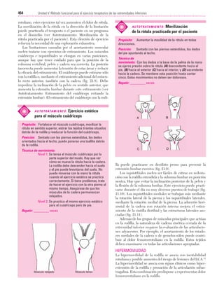 Ejercicio terapeutico recuperacion funcional