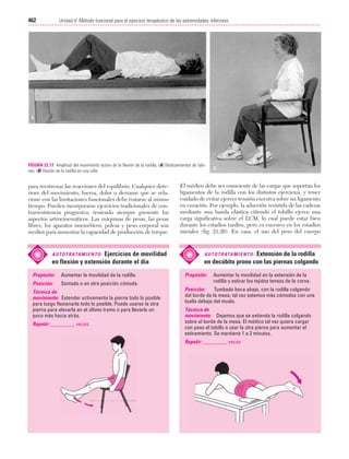 Ejercicio terapeutico recuperacion funcional