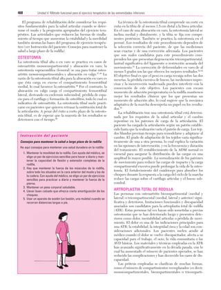 Ejercicio terapeutico recuperacion funcional