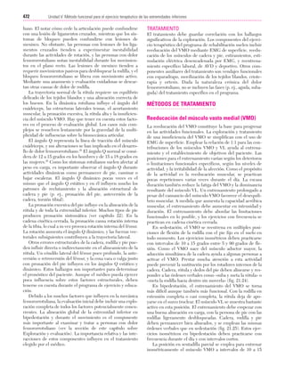 Ejercicio terapeutico recuperacion funcional