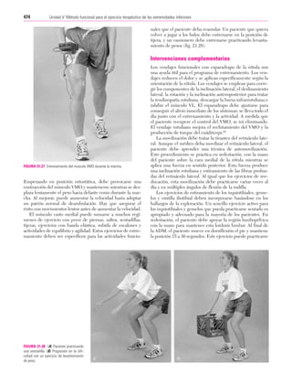 Ejercicio terapeutico recuperacion funcional