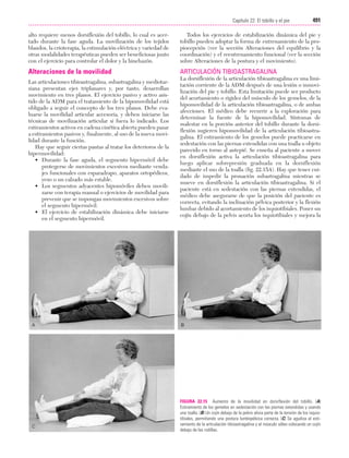 Ejercicio terapeutico recuperacion funcional