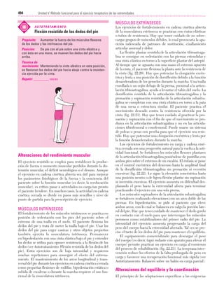 Ejercicio terapeutico recuperacion funcional