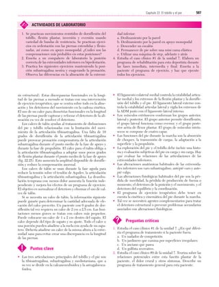 Ejercicio terapeutico recuperacion funcional