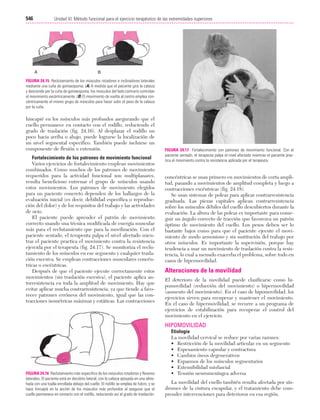 Ejercicio terapeutico recuperacion funcional