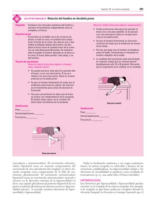 Ejercicio terapeutico recuperacion funcional