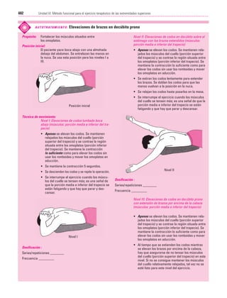 Ejercicio terapeutico recuperacion funcional